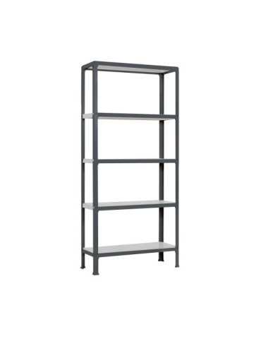 Estanteria 1800x1000x300 SIMONHOME CLICK PLUS 5/300 ANTRACITA/BLANCO marca SIMONRACK