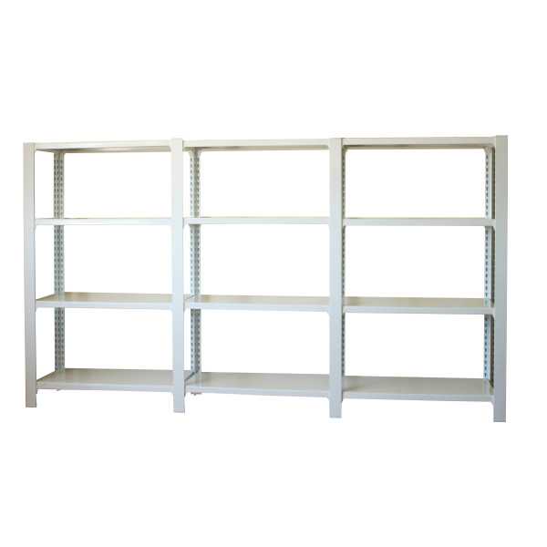 Estanteria 1500x2700x300 PACK OFFICLICK 4/300 METAL I+A+A BLANCO/BLANCO marca SIMONRACK