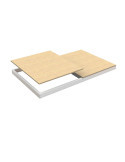 Estanteria 77x2100x900 SIMONFORTE EA 2109 CHIPBOARD BLANCO/MADERA marca SIMONRACK