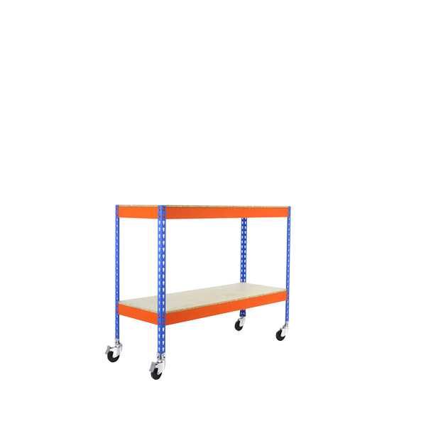 Estanteria 975x1500x750 SIMONFORTE MOB.1507/2 CHIPBOARD 900 AZ/NAR/MA marca SIMONRACK