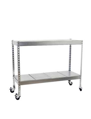 Estanteria 975x1200x750 SIMONFORTE MOB. 1207/2 METAL 900 GALVA/GALVA marca SIMONRACK