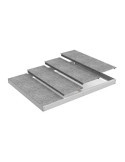 Estanteria 70x1500x600 SIMONFORTE EA 1506 METAL BLANCO/GALVA marca SIMONRACK