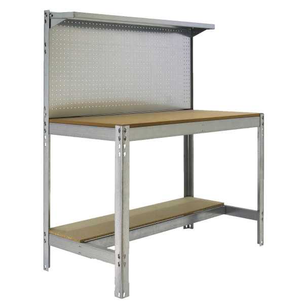 Banco trabajo 1445x910x610 SIMONWORK BT3 900 GALVA/MADERA marca SIMONRACK