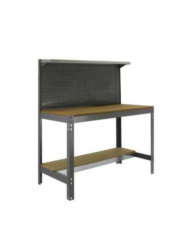 Banco trabajo 1445x1210x610 SIMONWORK BT3 1200 GRIS/MADERA marca SIMONRACK 2