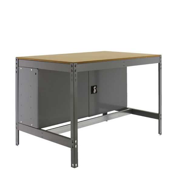 Banco trabajo 842x1210x760 SIMONWORK BT0 CABINET 1200 GRIS/MADERA marca SIMONRACK