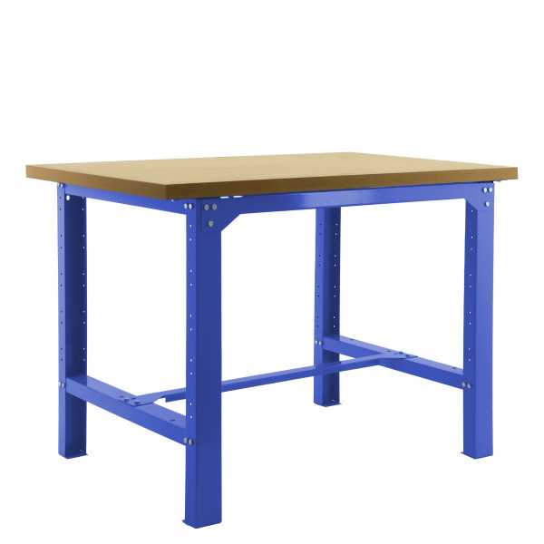 Banco trabajo 865x1200x750 SIMONWORK BT6 MDF 1200x750 AZUL/MADERA marca SIMONRACK
