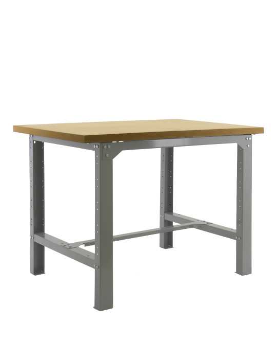 Banco trabajo 865x1500x750 SIMONWORK BT6 MDF 1500x750 GRIS/MADERA marca SIMONRACK
