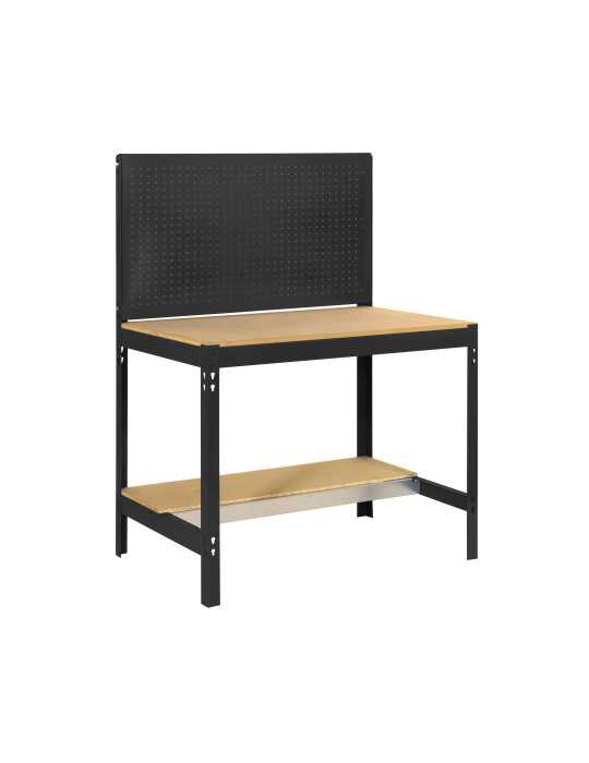 Banco trabajo 1445x910x610 SIMONWORK BT2 900 ANTRACITA/MADERA marca SIMONRACK