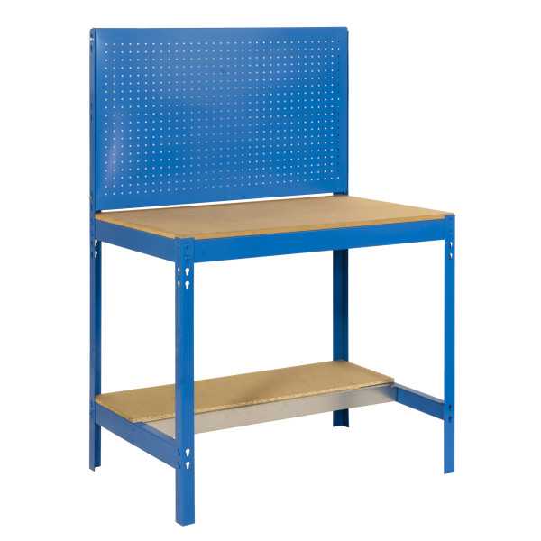 Banco trabajo 1445x1510x610 SIMONWORK BT2 1500 AZUL/MADERA marca SIMONRACK