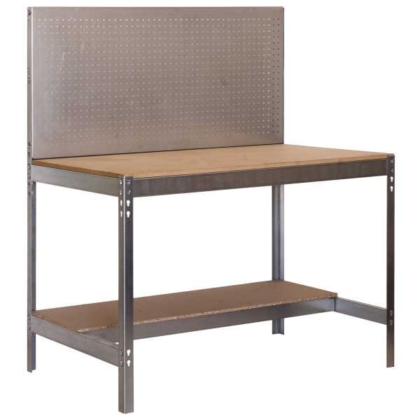 Banco trabajo 1445x1210x610 SIMONWORK BT2 1200 GALVA/MADERA marca SIMONRACK