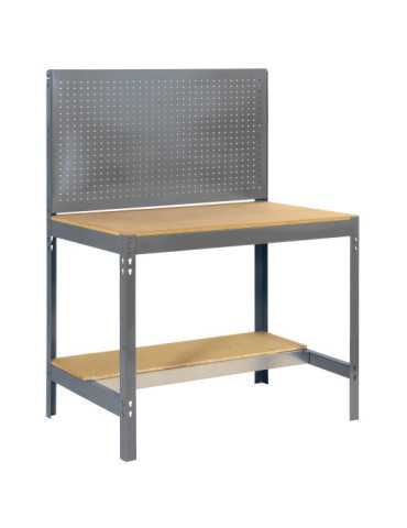 Banco trabajo 1445x1510x610 SIMONWORK BT2 1500 GRIS/MADERA marca SIMONRACK 2