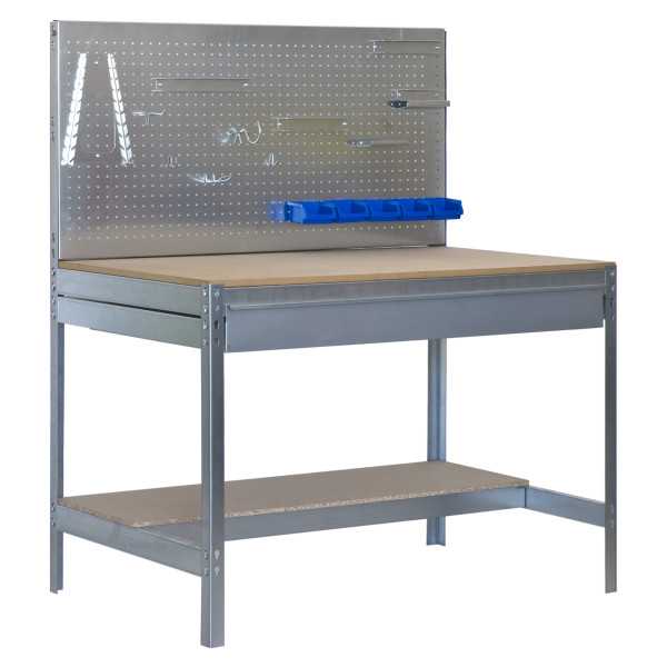Banco trabajo 1445x1210x610 SIMONWORK BT2 BOX 1200 GALVA/MADERA marca SIMONRACK