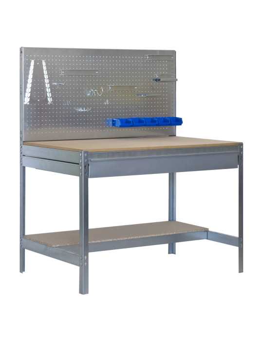 Banco trabajo 1445x1210x610 SIMONWORK BT2 BOX 1200 GALVA/MADERA marca SIMONRACK