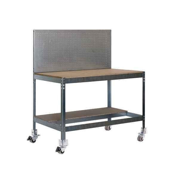 Banco trabajo 1520x1210x610 SIMONWORK MOBILE BT2 BOX 1200 GALVA/MADERA marca SIMONRACK