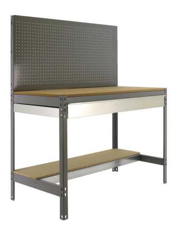 Banco trabajo 1445x1210x610 SIMONWORK BT2 BOX 1200 GRIS/MADERA marca SIMONRACK 2