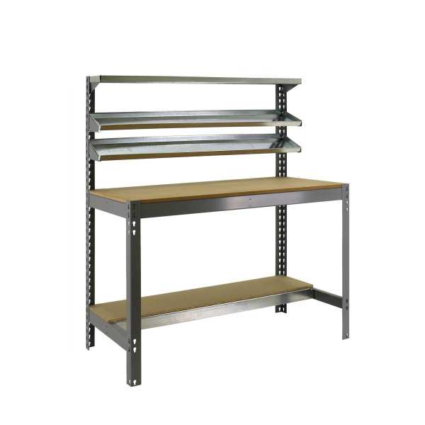 Banco trabajo 1445x1510x760 SIMONWORK BT1 1500 GRIS/MADERA marca SIMONRACK