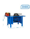 Banco trabajo 830x1200x730 SIMONWORK BT6 METAL CABINET 1200 AZUL marca SIMONRACK