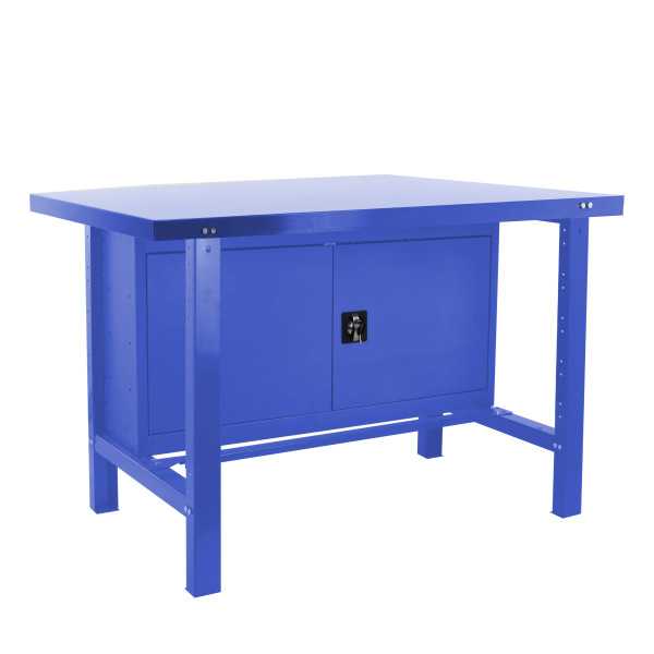 Banco trabajo 830x1500x730 SIMONWORK BT6 METAL CABINET 1500 AZUL marca SIMONRACK