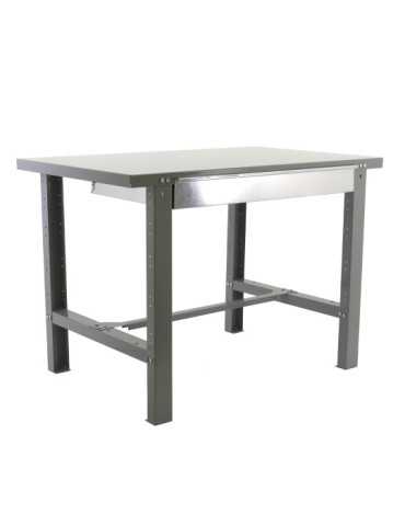 Banco trabajo 830x1500x730 SIMONWORK BT6 METAL 1BOX 1500x735 GRIS marca SIMONRACK 2