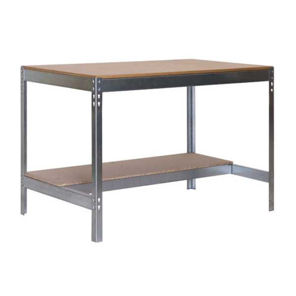 Banco trabajo 842x910x760 SIMONWORK BT0 900x750 GALVA/MADERA marca SIMONRACK