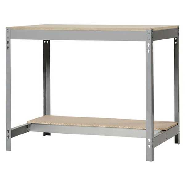 Banco trabajo 842x1210x760 SIMONWORK BT0 1200x750 GRIS/MADERA marca SIMONRACK