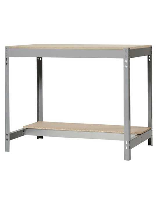 Banco trabajo 842x910x760 SIMONWORK BT0 900x750 GRIS/MADERA marca SIMONRACK