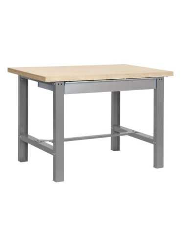 Banco trabajo 865x1200x750 SIMONWORK BT6 MDF 1BOX 1200x750 GRIS/MADERA marca SIMONRACK 2