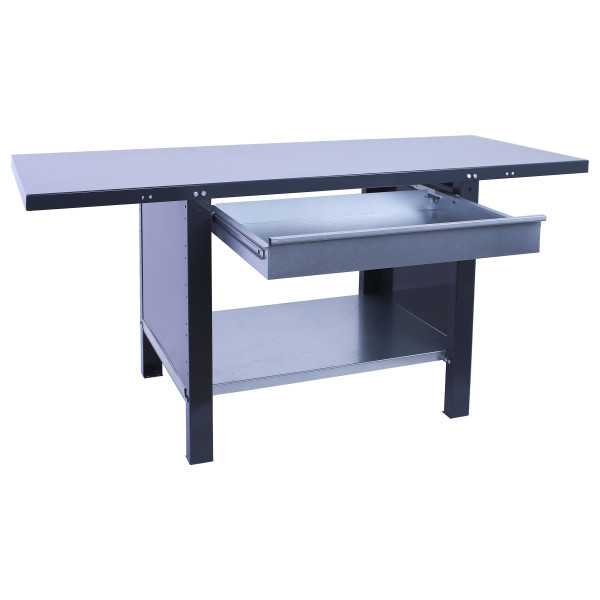 Banco trabajo 830x1500x730 SIMONWORK BT6 PRO METAL 1BOX 1500 ANTRACITA marca SIMONRACK