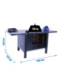 Banco trabajo 830x1500x730 SIMONWORK BT6 PRO METAL CABINET 1500 ANTRACITA marca SIMONRACK