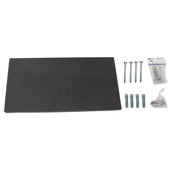 Panel perforado 400x1200x35 PANELCLICK 1200x400 ANTRACITA + 14 HOOK + 3 ACCE marca SIMONRACK
