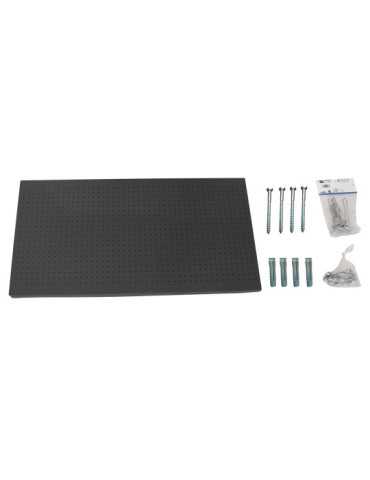 Panel perforado 600x900x35 PANELCLICK 900x600 ANTRACITA + 14 HOOK + 3 ACCE marca SIMONRACK 2