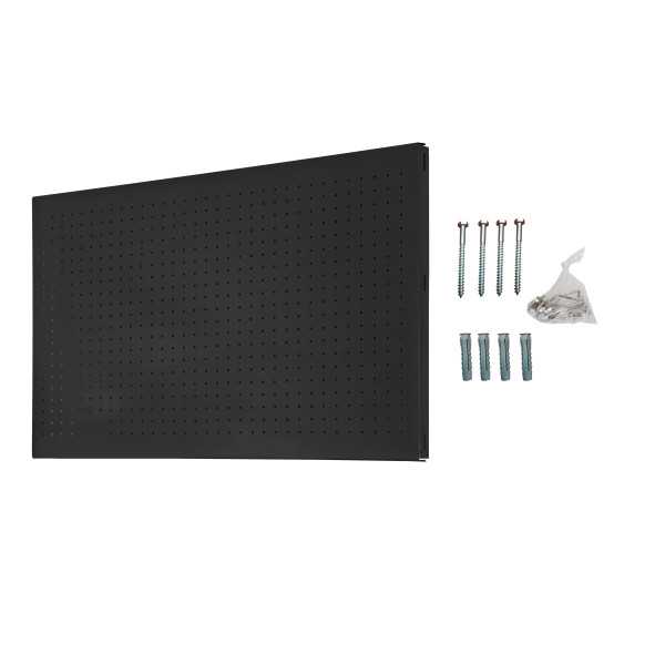 Panel perforado 600x900x35 PANELCLICK 900x600 ANTRACITA + 8 HOOK marca SIMONRACK