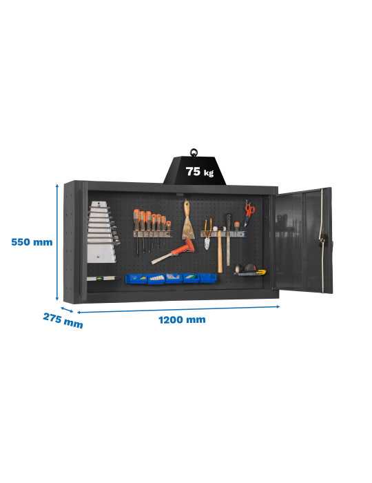 Banco trabajo 550x1200x275 CABINET TOOLS DISM. 550x1200mm ANTRACITA marca SIMONRACK