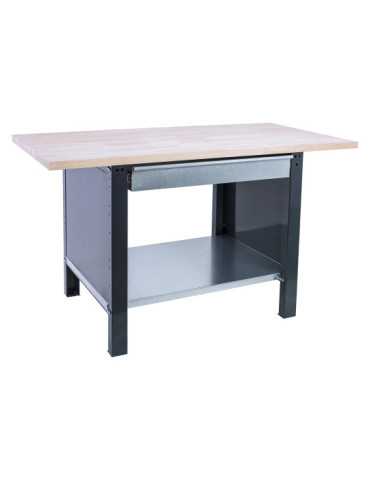 Banco trabajo 865x1200x750 SIMONWORK BT6 PRO LAMINATE 1BOX 1200 ANTRACITA/HAY marca SIMONRACK 2