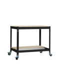 Banco trabajo 917x1210x760 SIMONWORK MOBILE BT0 1200 ANTRACITA/MADERA marca SIMONRACK