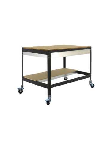 Banco trabajo 917x910x610 SIMONWORK MOBILE BT0 BOX 900 ANTRACITA/MADERA marca SIMONRACK 2