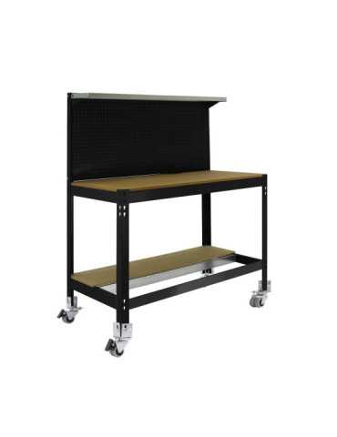 Banco trabajo 1520x910x610 SIMONWORK MOBILE BT3 900 ANTRACITA/MADERA marca SIMONRACK 2