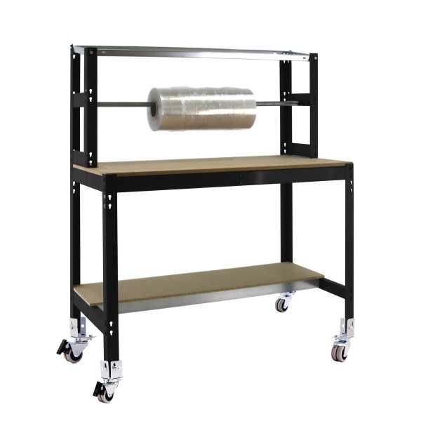 Banco trabajo 1520x1510x760 SIMONWORK MOBILE BT4 1500 ANTRACITA/MADERA marca SIMONRACK