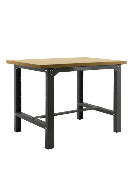 Banco trabajo 865x1200x750 SIMONWORK BT6 MDF 1200x750 ANTRACITA/MADERA marca SIMONRACK