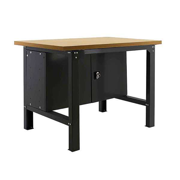 Banco trabajo 865x1800x750 SIMONWORK BT6 MDF CABINET 1800 ANTRACITA/MADERA marca SIMONRACK