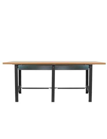 Banco trabajo 865x2100x750 SIMONWORK BT6 MDF TANDEM 2BOX 2100 ANTRACITA/MADER marca SIMONRACK 2