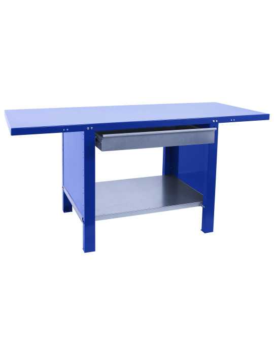 Banco trabajo 830x1500x730 SIMONWORK BT6 PRO METAL 1BOX 1500 AZUL marca SIMONRACK