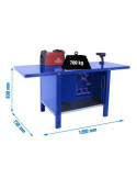 Banco trabajo 830x1200x730 SIMONWORK BT6 PRO METAL CABINET 1200 AZUL marca SIMONRACK