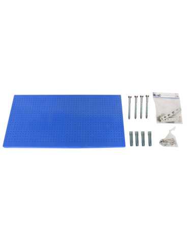 Panel perforado 400x1200x35 PANELCLICK 1200x400 AZUL + 22 HOOK + 3 ACCE marca SIMONRACK 2
