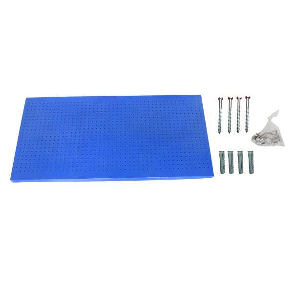 Panel perforado 600x900x35 PANELCLICK 900x600 AZUL + 8 HOOK marca SIMONRACK