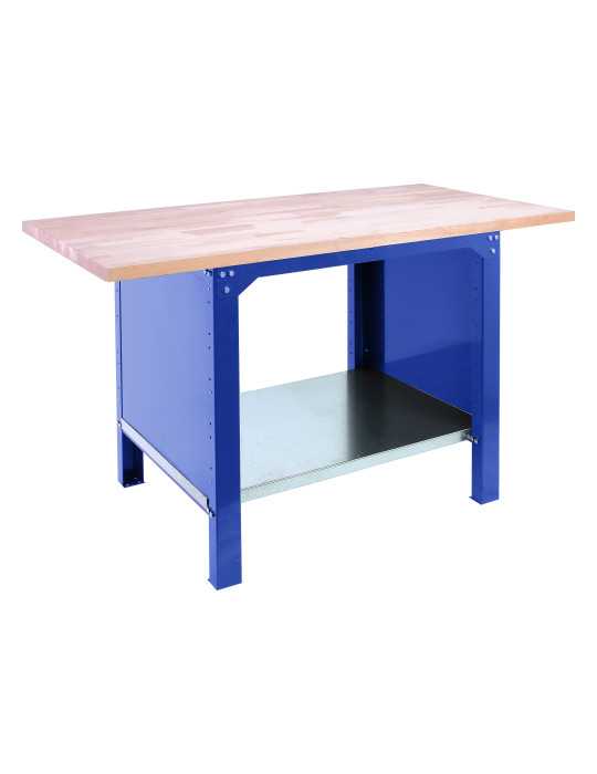 Banco trabajo 865x1500x750 SIMONWORK BT6 PRO LAMINATE 1500 AZUL/HAYA marca SIMONRACK