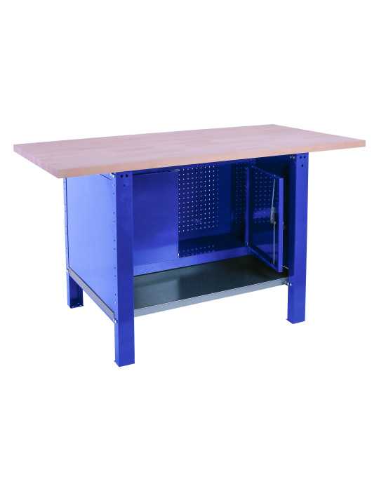 Banco trabajo 865x1800x750 SIMONWORK BT6 PRO LAMINATE CABINET 1800 AZUL/HAYA marca SIMONRACK