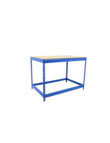 Banco trabajo 900x2100x900 SIMONWORK BASIC 1 902190-1 AZUL/MADERA marca SIMONRACK 2
