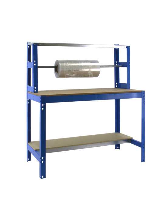 Banco trabajo 1445x1210x760 SIMONWORK BT4 1200 AZUL/MADERA marca SIMONRACK