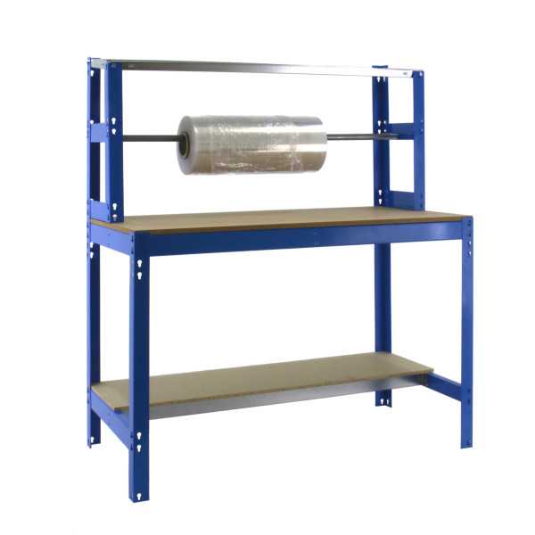 Banco trabajo 1445x1510x760 SIMONWORK BT4 1500 AZUL/MADERA marca SIMONRACK